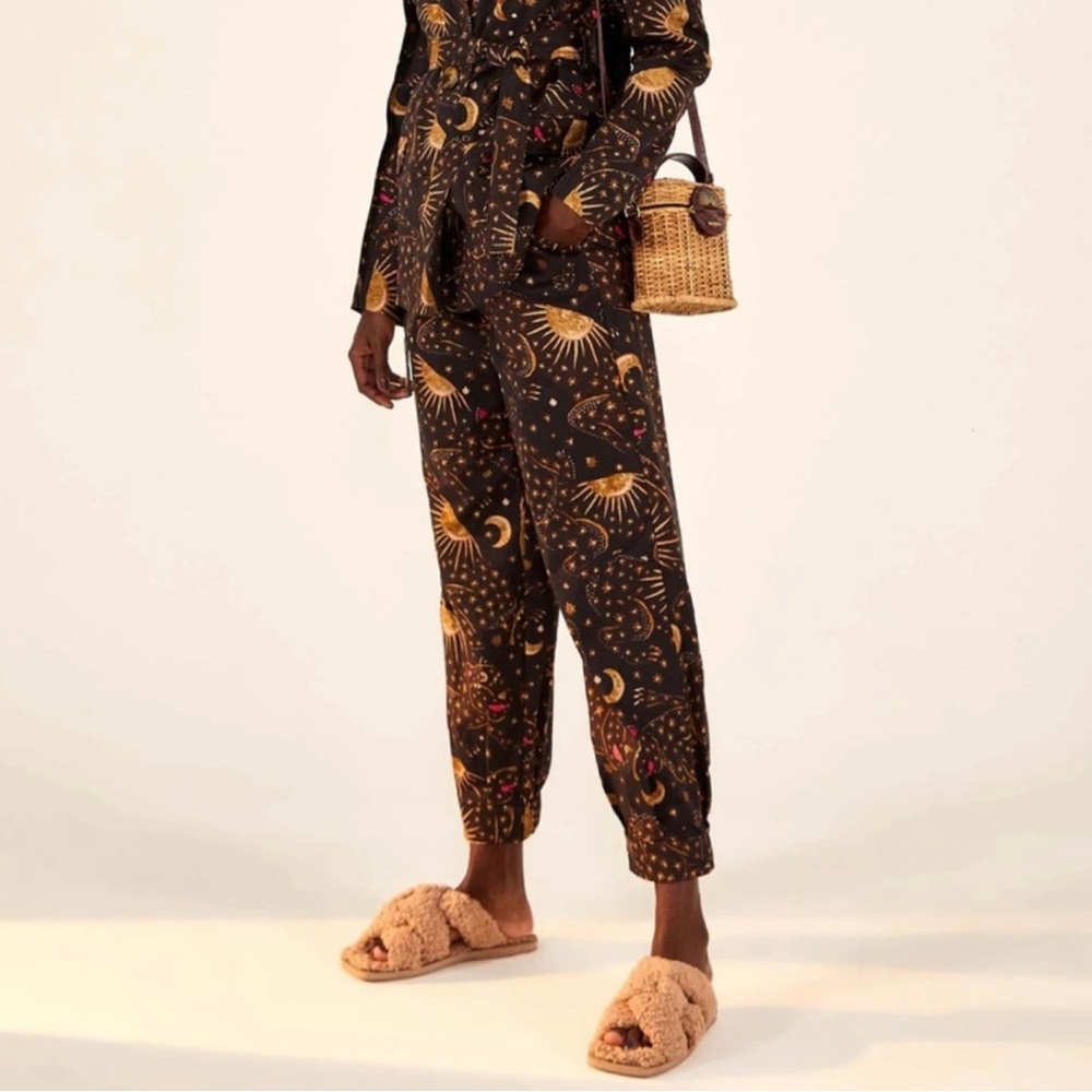 Farm Rio Leopard Sky Pants